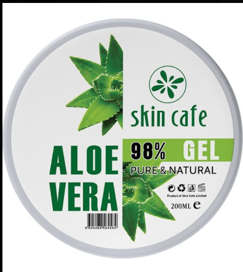 Skin Cafe 98% Pure and Natural Aloe Vera Gel (240ml)